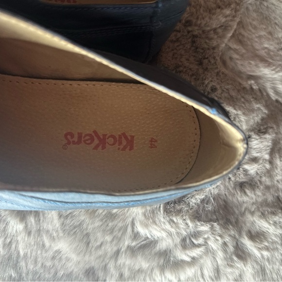 Kicker’s Light Blue Leather Stitching Men’s Lace Up Oxford Shoes Size 10 *Flaw* - Picture 13 of 15